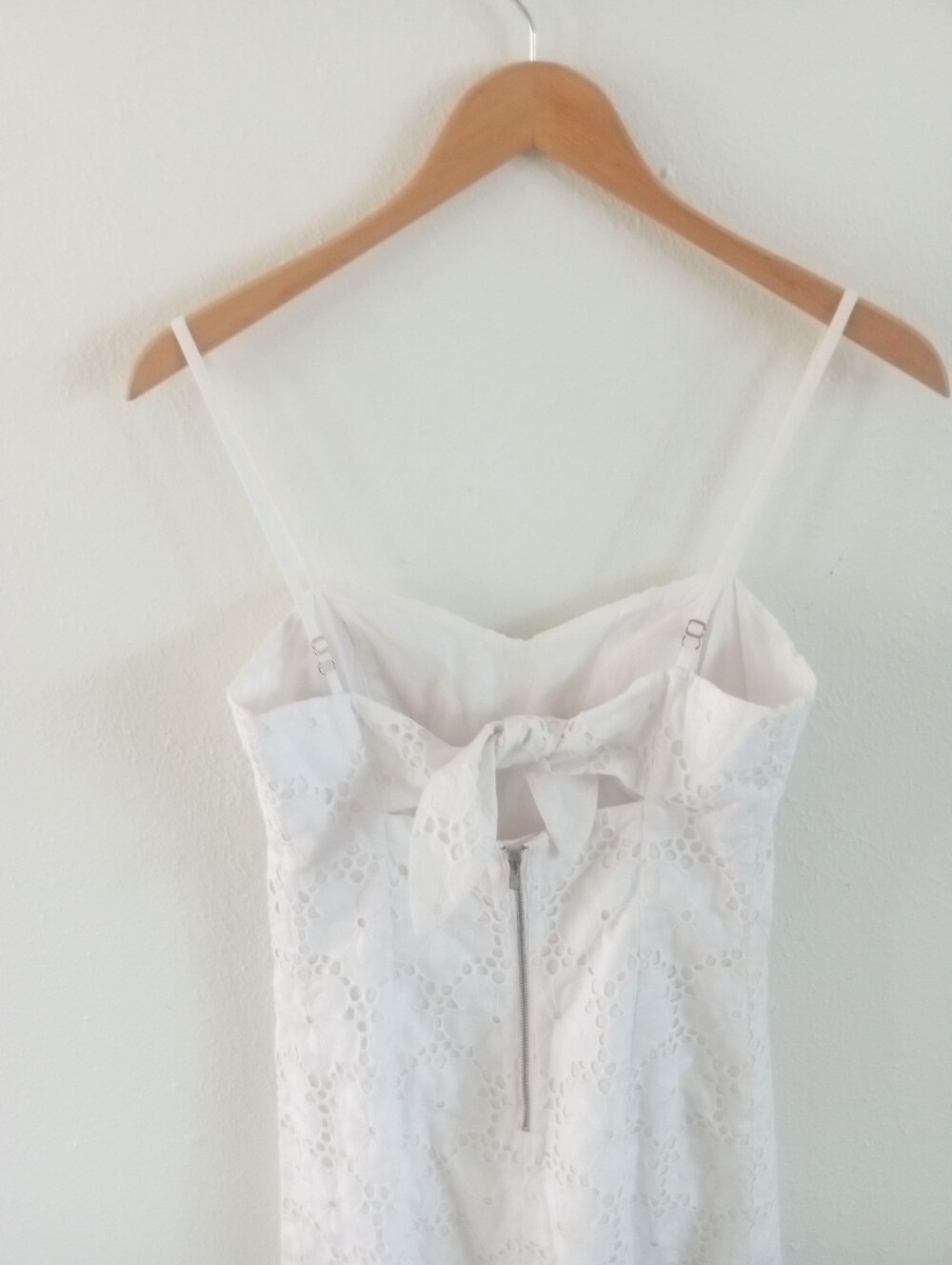 LILLY PULITZER McCallum Cotton Eyelit Mini Dress In White | 0 - Picture 6 of 9